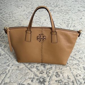 Tory Burch McGraw Top Zip Satchel